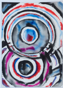 Acuarela taoísta Microcosm 36x51 nº13