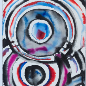 Acuarela taoísta Microcosm 36x51 nº13