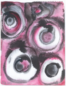 Acuarelas taoístas Microcosmo 24x31cm