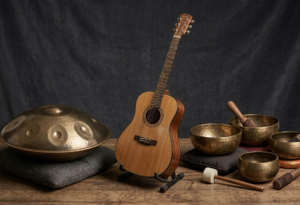 meditación con música